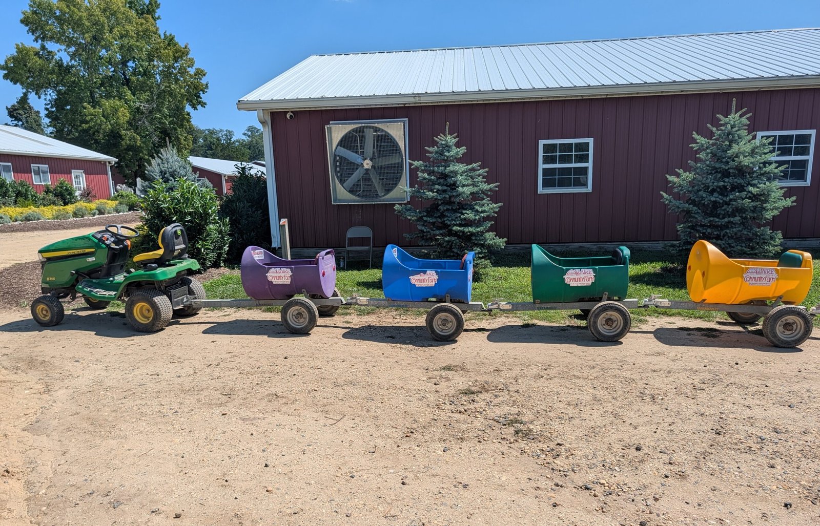 Barrel Train Ride
