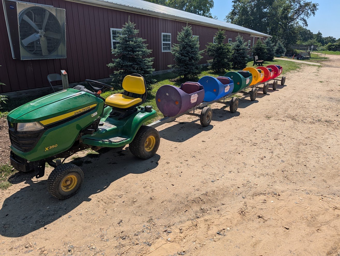 Barrel Train Ride